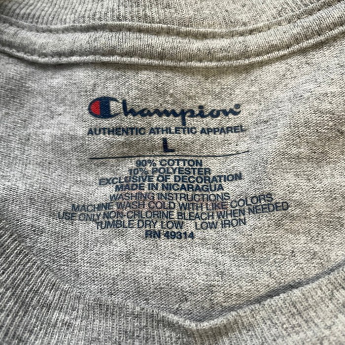 Champion チャンピオン WHITTIER カレッジロゴプリント  ロングTシャツ メンズL | Vintage.City ヴィンテージ 古着