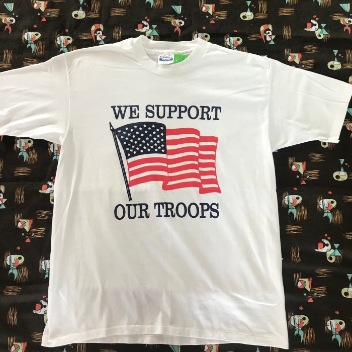 We Support Our Troops Tシャツ | Vintage.City ヴィンテージ 古着