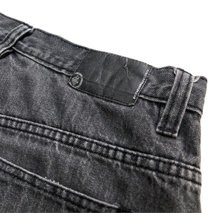 ROCAWEAR black denim design shorts | Vintage.City ヴィンテージ 古着