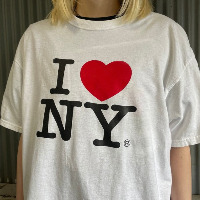 I LOVE NY スーベニア プリント Tシャツ メンズL | Vintage.City ヴィンテージ 古着