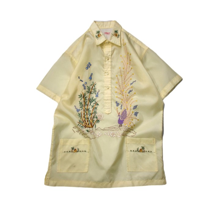 Vintage Embroidery Design S/S Shirt | Vintage.City ヴィンテージ 古着