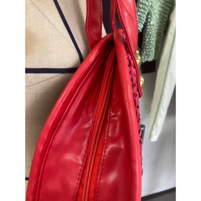 #546 shoulder bag / ショルダーバック 赤 | Vintage.City 빈티지숍, 빈티지 코디 정보