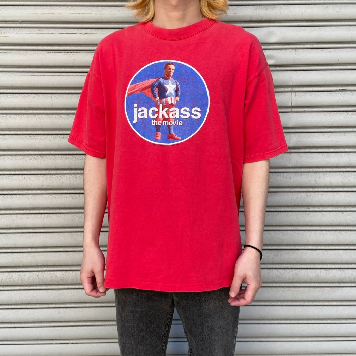 00s jackass the movie ムービーTシャツ 映画 L usa製 | Vintage.City