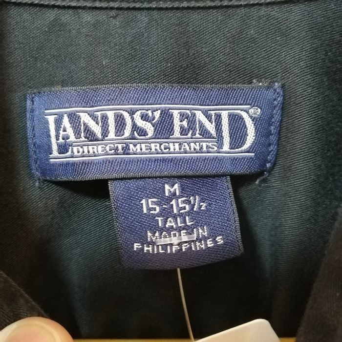 LANDS’END BD cotton shirt | Vintage.City 古着屋、古着コーデ情報を発信