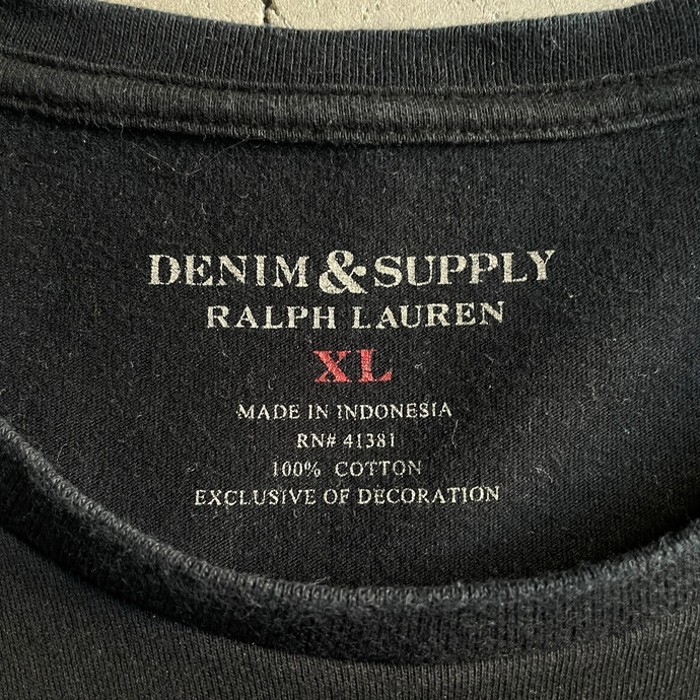 DENIM＆SUPPLY Ralph Lauren ラルフローレン 星条旗 フラッグ Tシャツ メンズXL | Vintage.City ヴィンテージ 古着