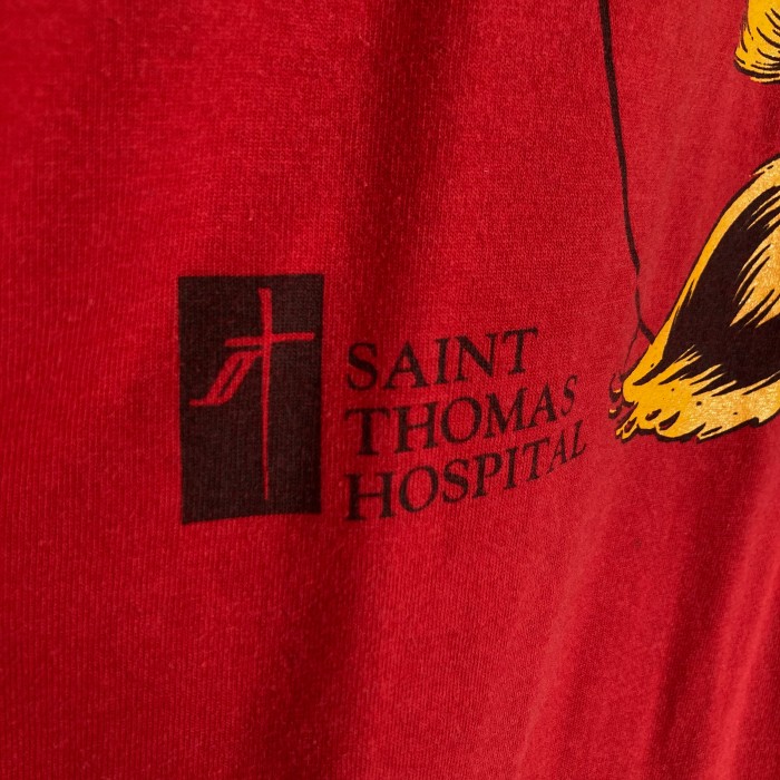 80-90s Saint Thomas Hospital Makes A Clean Sweep With United Way T-SHIRT | Vintage.City ヴィンテージ 古着