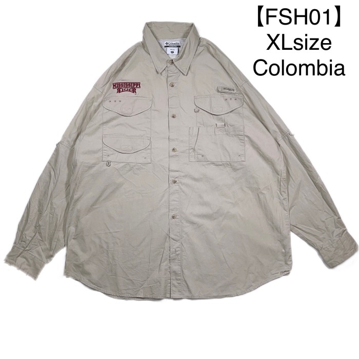 【FSH01】XLsize Colombia PFG Fishing shirt | Vintage.City ヴィンテージ 古着
