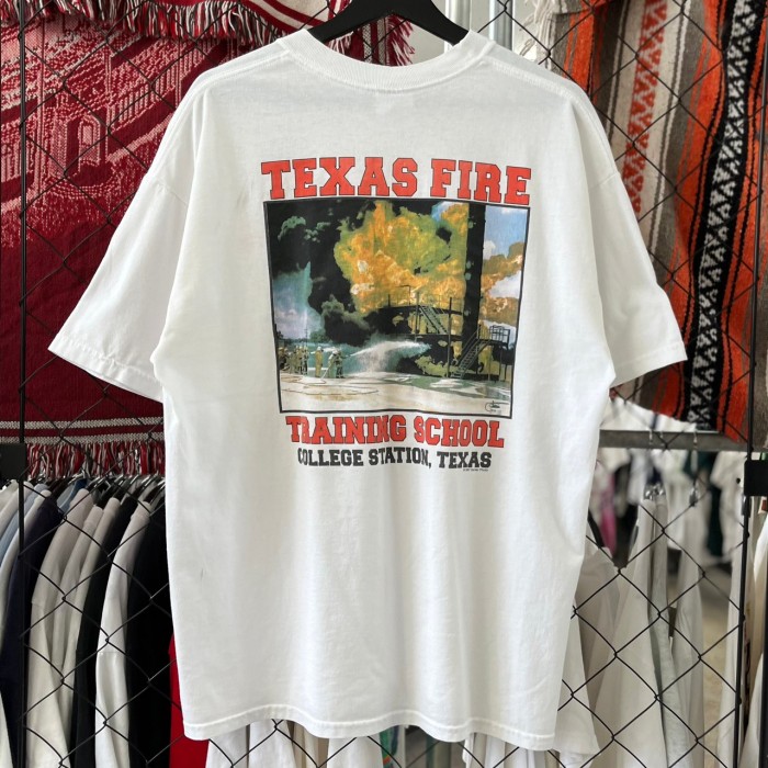 90s テキサスファイヤートレーニングスクール tシャツ L 古着 古着屋 埼玉 ストリート オンライン 通販 | Vintage.City ヴィンテージ 古着