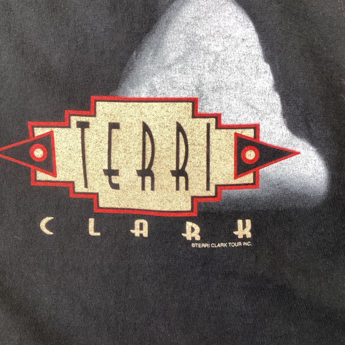 90’s USA製 TERRI CLARK バンドTシャツ バンT ミュージシャンT fc-549 | Vintage.City ヴィンテージ 古着