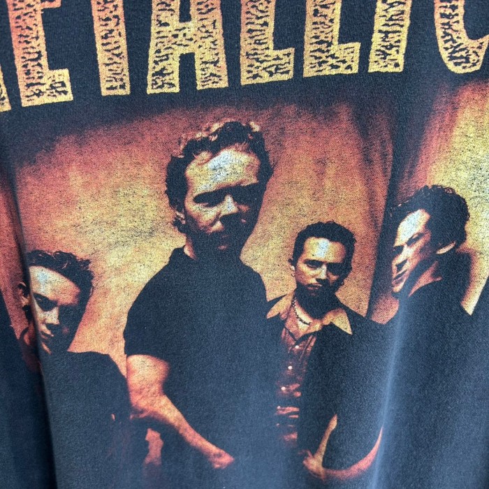 90s メタリカ バンド系 半袖Tシャツ デザインプリント ジャイアント XL