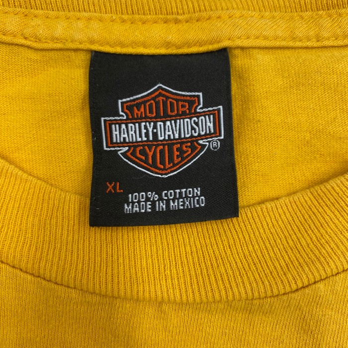 ハーレーダビッドソン HarleyDavidson Tシャツ イエローオレンジ | Vintage.City ヴィンテージ 古着