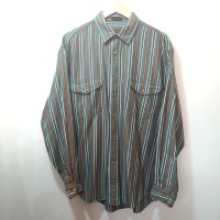 80s~90s Eddie Bauer stripe design shirt | Vintage.City 古着屋、古着コーデ情報を発信