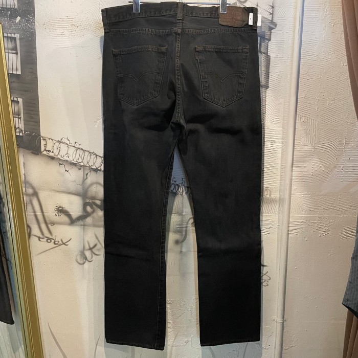 Levi's 501 black denim pants overdye | Vintage.City ヴィンテージ 古着