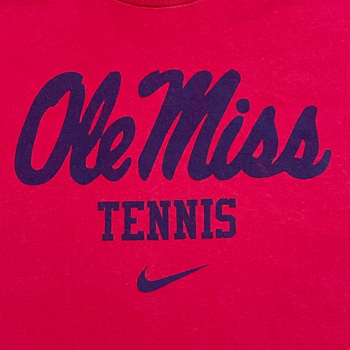 【NIKE】テニス TENNIS ロンT ロングTシャツ 長袖Tシャツ ロゴ プリント USA素材 X-LARGE ビッグサイズ 赤 ナイキ US古着 | Vintage.City ヴィンテージ 古着