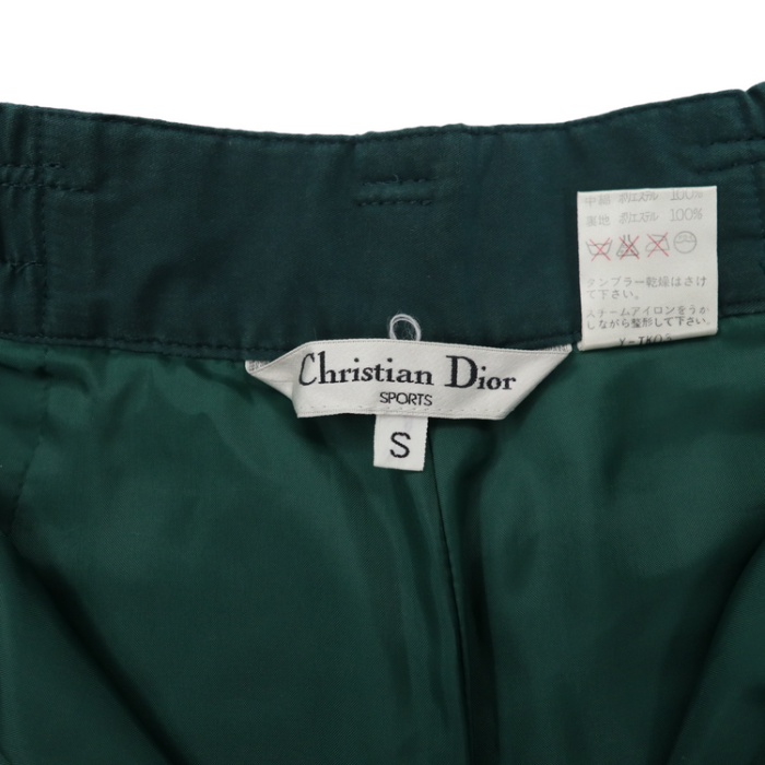 Christian Dior SPORTS テーパード パラシュートパンツ S グリーン