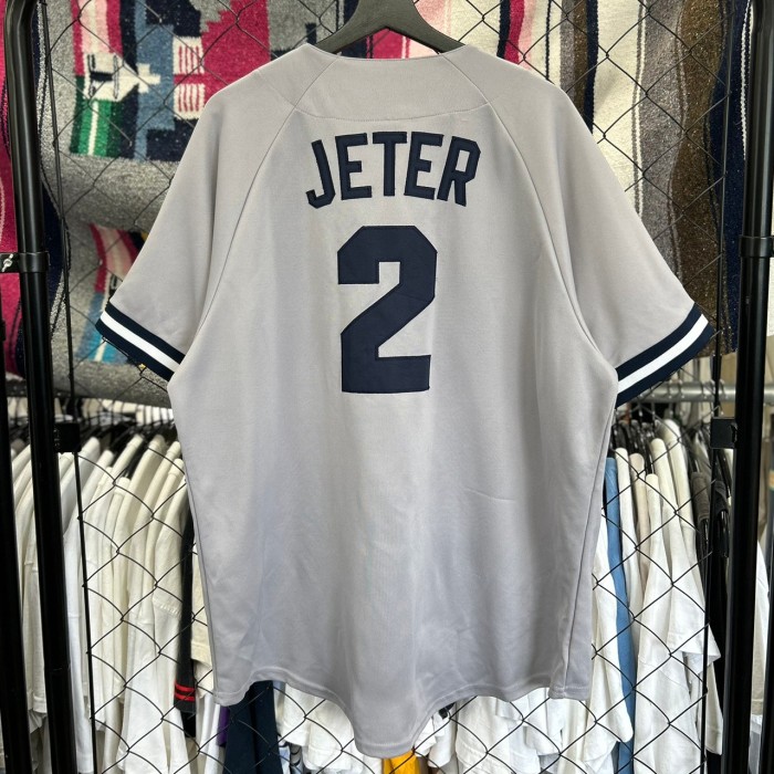MLB ニューヨークヤンキース デレクジーター チーム系 ゲームシャツ