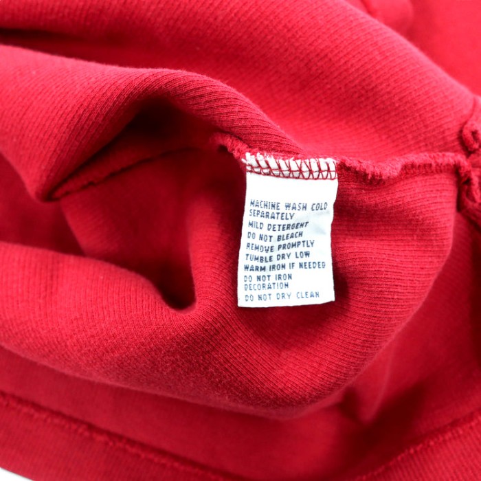 Polo by Ralph Lauren ビッグサイズ ハーフジップ スウェットシャツ 2XLT レッド コットン スモールポニー刺繍 | Vintage.City 古着屋、古着コーデ情報を発信