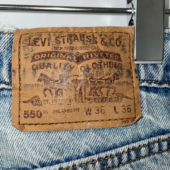 Levi's levi strauss & co リーバイス　オレンジタブ　550 W36 L36 denim デニム　ジーンズ | Vintage.City ヴィンテージ 古着