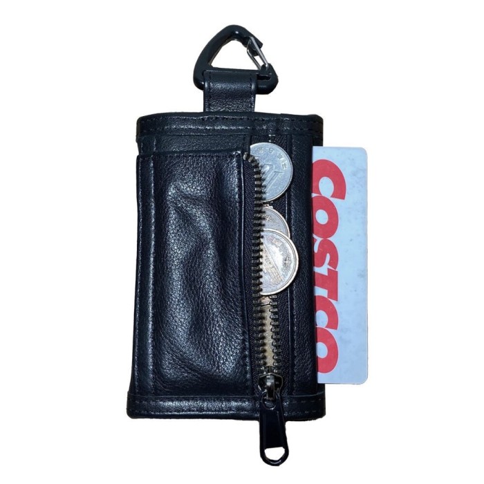 PACKING Compact Wallet (Cowhide Leather) black | Vintage.City 빈티지숍, 빈티지 코디 정보