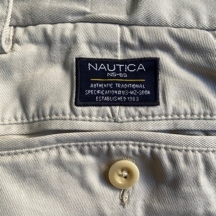 NAUTICA ノーティカ 2タック コットン ワイド チノショーツ ショートパンツ ショーツ メンズW35 | Vintage.City 古着屋、古着コーデ情報を発信