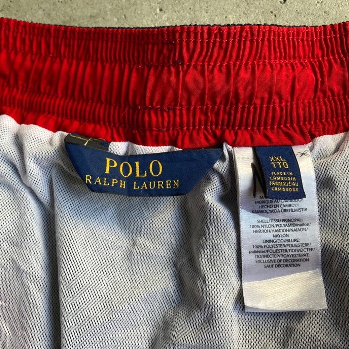 ビッグサイズ POLO Ralph Lauren ポロラルフローレン スイムショーツ ナイロンショートパンツ ショーツ メンズ2XL | Vintage.City 古着屋、古着コーデ情報を発信