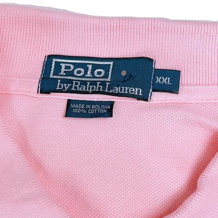 XXLsize Polo by  Ralph Lauren polo shirt ポロシャツ　ポロラルフローレン　ピンク | Vintage.City 빈티지숍, 빈티지 코디 정보