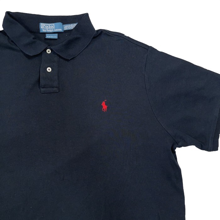 XXLsize Polo by Ralph Lauren polo shirt ポロシャツ　ポロラルフローレン　ブラック | Vintage.City 빈티지숍, 빈티지 코디 정보