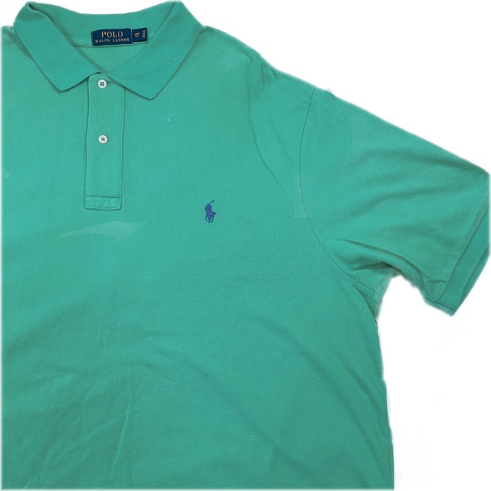 2XB Polo Ralph Lauren Polo shirt ポロシャツ　ラルフローレン　ポニー　ワンポイント　無地 | Vintage.City 빈티지숍, 빈티지 코디 정보