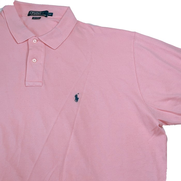 XXLsize Polo by  Ralph Lauren polo shirt ポロシャツ　ポロラルフローレン　ピンク | Vintage.City 古着屋、古着コーデ情報を発信