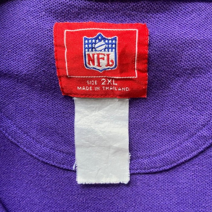 ビッグサイズ NFL ミネソタ・バイキングス チームロゴ 刺繍 ポロシャツ メンズ2XL | Vintage.City 빈티지숍, 빈티지 코디 정보