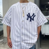 MLB ニューヨークヤンキース ベースボールシャツ ゲームシャツ スイングマン 古着 古着屋 埼玉 ストリート オンライン 通販 | Vintage.City ヴィンテージ 古着