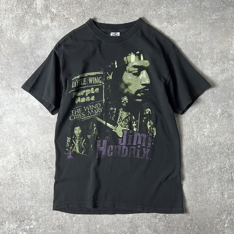 00s Jimi Hendrix プリント 半袖 Tシャツ M / 00年代 オールド ジミ