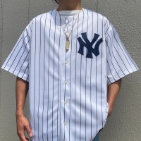 MLB ニューヨークヤンキース チーム系 ゲームシャツ ベースボール スイングマン L 古着 古着屋 埼玉 ストリート オンライン 通販 | Vintage.City ヴィンテージ 古着