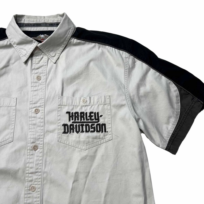 Harley Davidson バックデザイン H/Sシャツ | Vintage.City 古着屋、古着コーデ情報を発信