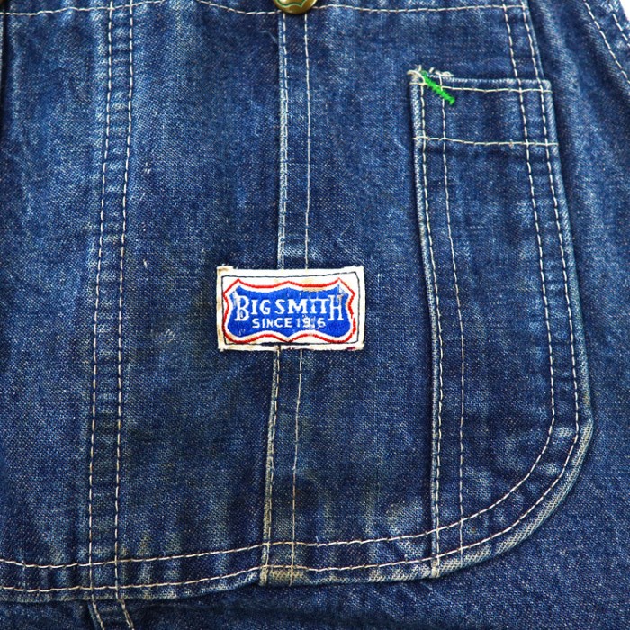 BIG SMITH デニム オーバーオール XL ブルー 60年代 USA製 | Vintage.City 빈티지숍, 빈티지 코디 정보