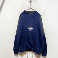 “GLOBAL CHALLENGE” Switching Sweat Shirt | Vintage.City ヴィンテージ 古着
