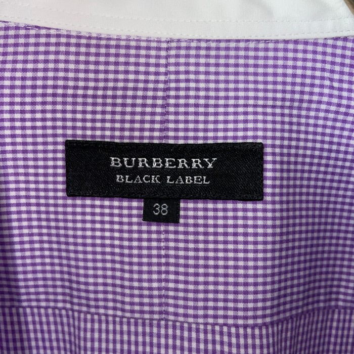 burberry black label shirt バーバリー　シャツ　ギンガムチェック | Vintage.City ヴィンテージ 古着