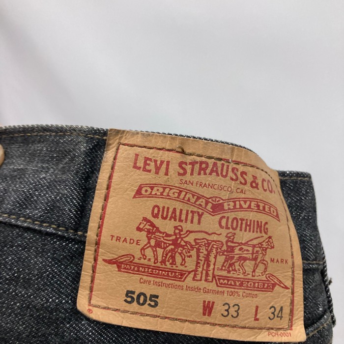 Levi’s505 ブラックデニムパンツW33 | Vintage.City 빈티지숍, 빈티지 코디 정보