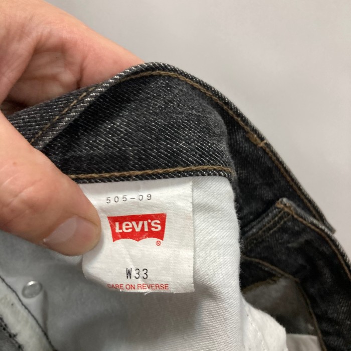 Levi’s505 ブラックデニムパンツW33 | Vintage.City 古着屋、古着コーデ情報を発信