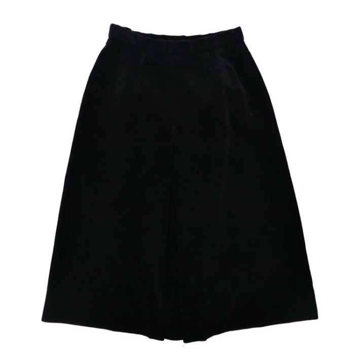 BURBERRYS ベロア フレアスカート 7 ブラック オールド 日本製 | Vintage.City 古着屋、古着コーデ情報を発信
