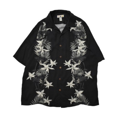 Old Black Aloha S/S Shirt | Vintage.City ヴィンテージ 古着