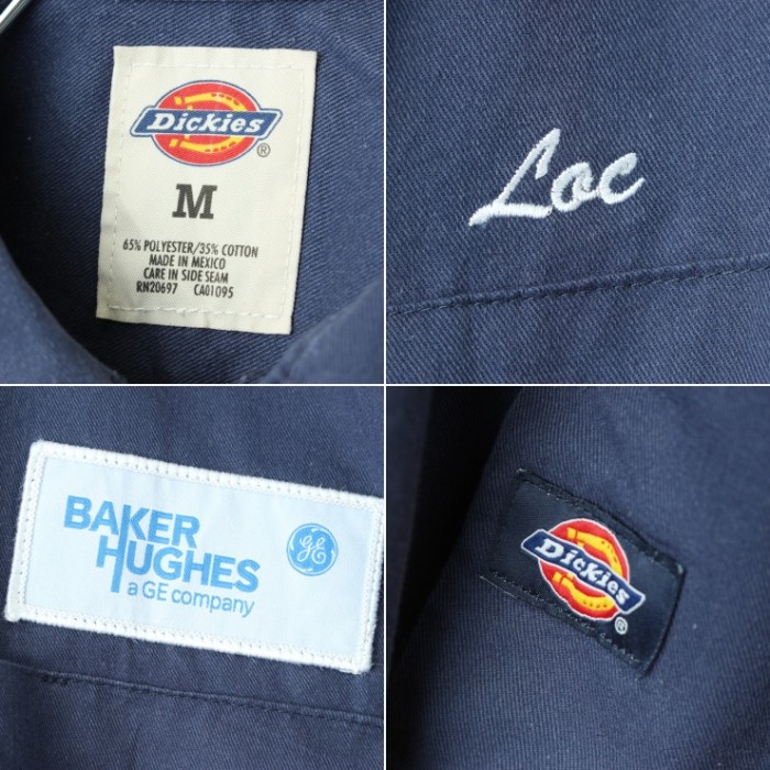 90s 00s USA Dickies ディッキーズ ワッペン ワーク シャツ ネイビー ブルー メンズM 半袖 アメリカ古着 | Vintage.City Vintage Shops, Vintage Fashion Trends