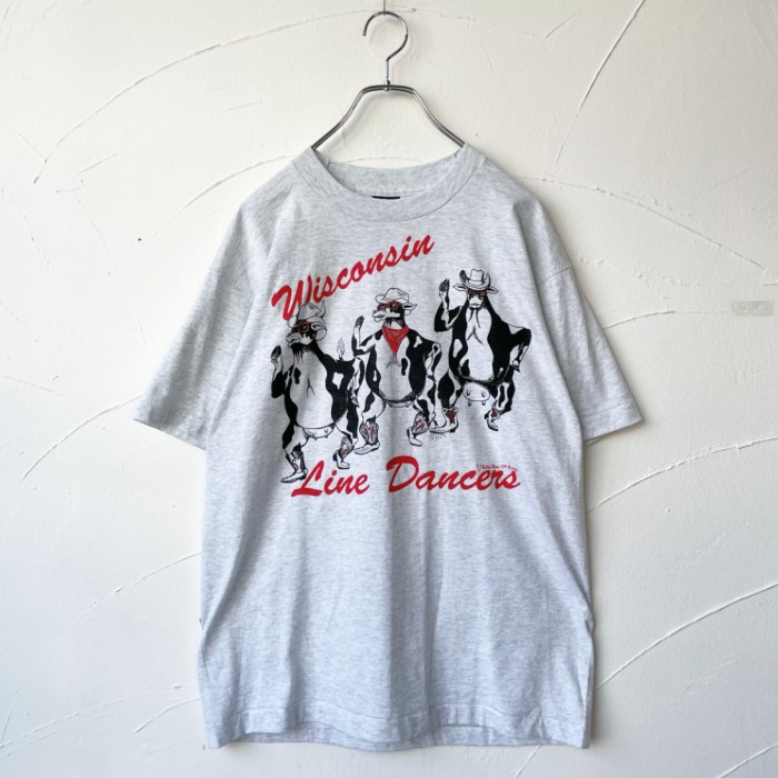 90s printed T-shirt 牛 | Vintage.City 빈티지숍, 빈티지 코디 정보