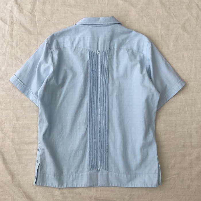 キューバシャツ 半袖シャツ 開襟シャツ  オープンカラーシャツ リネンシャツ fc-555 | Vintage.City 古着屋、古着コーデ情報を発信