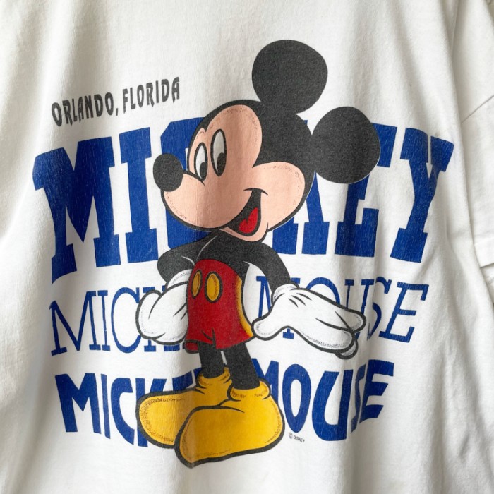 Disney printed T-shirt ディズニーミッキー | Vintage.City 古着屋、古着コーデ情報を発信