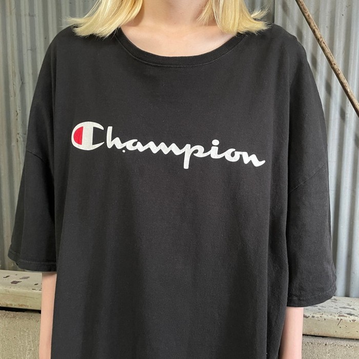 スーパービッグサイズ Champion チャンピオン フロント ロゴプリント Tシャツ メンズ3XL | Vintage.City 古着屋、古着コーデ情報を発信