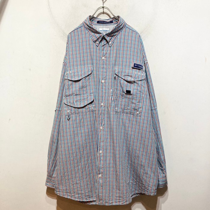 “Columbia PFG” L/S Plaid Fishing Shirt | Vintage.City 古着屋、古着コーデ情報を発信