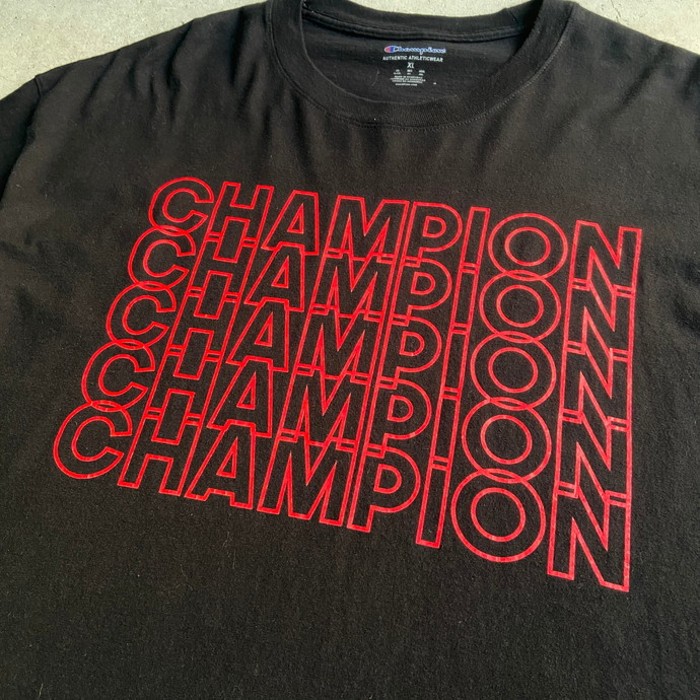 ビッグサイズ Champion チャンピオン フロント ロゴプリント Tシャツ メンズ2XL | Vintage.City 빈티지숍, 빈티지 코디 정보