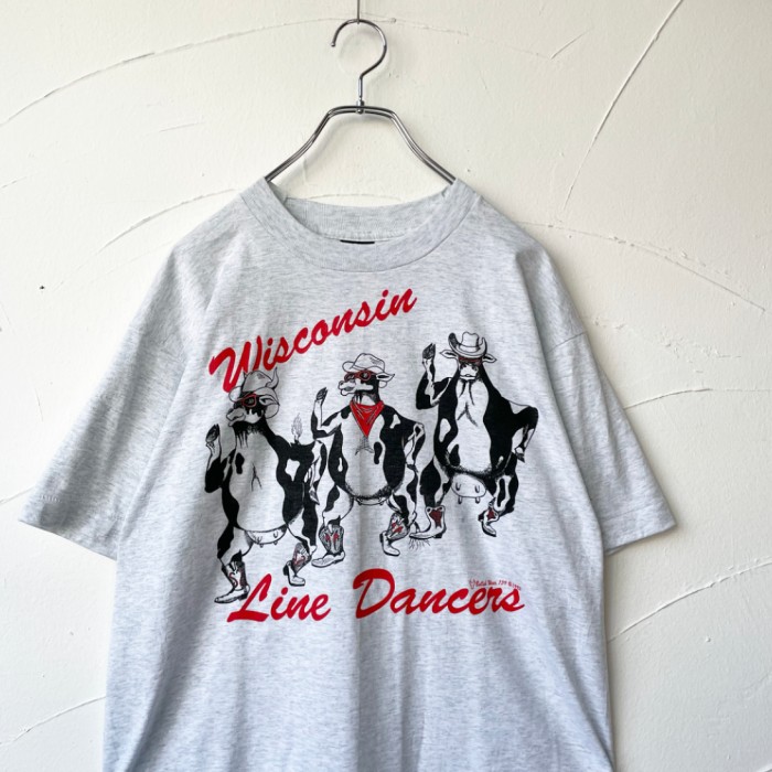 90s printed T-shirt 牛 | Vintage.City 古着屋、古着コーデ情報を発信