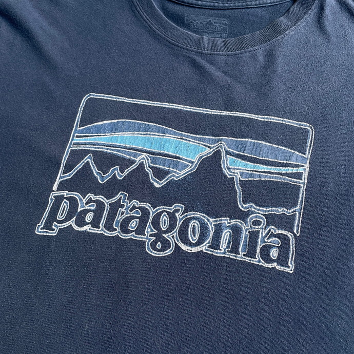 patagonia パタゴニア オーガニックコットン ロゴプリント Tシャツ